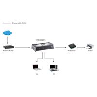 Miniatura 7 de SWITCH LEVEL ONE NO GESTION 5 PUERTOS 10/100 MINI NO RACK BASE MAGNETICA
