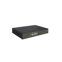 Miniatura 2 de SWITCH SEMIGESTIONABLE LEVEL ONE HILBERT 8P POE 10/100/1000 130W +2P SFP 10/100/1000 CARCASA METALIC