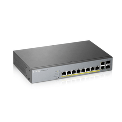 ZYXEL  GS1350-12HP, 12 PORT MANAGED CCTV POE SWITCH, LONG RA