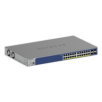 Miniatura 1 de 24P GE POE+SMART SWTH W/10G SFP+GS728