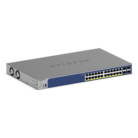 24P GE POE+SMART SWTH W/10G SFP+GS728 - Imagen 1 de 7 24P GE POE+SMART SWTH W/10G SFP+GS728 - Imagen 1 de 7