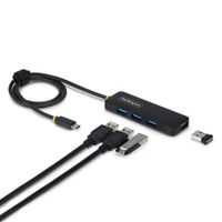 Miniatura 2 de Hub USB-C de 4 Puertos USB-A - 5Gbps - Alimentado por el Bus