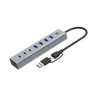 Miniatura 2 de HUB USB 3.0 CONCEPTRONIC HUBBIES20G 7 PUERTOS USB-C A 3XUSB-C 4XUSB-A