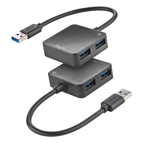 HUB USB 3.0 NGS IHUB TINY 3.0 4xUSB-A CABLE INTEGRADO COLOR NEGRO - Imagen 5 de 7 HUB USB 3.0 NGS IHUB TINY 3.0 4xUSB-A CABLE INTEGRADO COLOR NEGRO - Imagen 5 de 7