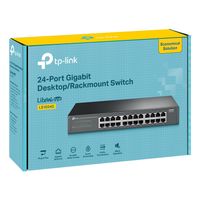 Miniatura 7 de SWITCH NO GESTIONABLE TP-LINK LS1024G 24P 24xLANGb MONTAJE EN RACK