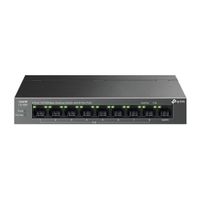 Miniatura 2 de SWITCH NO GESTIONABLE TP-LINK LS109P LITEWAVE 8P 10/100 PoE+ SOBREMESA CARCASA METAL NO RACK