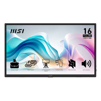 Miniatura 1 de MSI PRO MP165 E6   15.6" LED IPS Full HD HDMI Altavoces