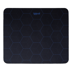 iggual Alfombrilla ratón 32x27 cm 3 mm HEXA-1