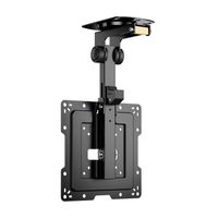 Miniatura 3 de AISENS Soporte de Techo Giratorio  Plegable para Monitor TV 20Kg de 19 43  Negro