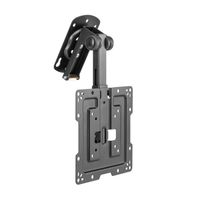Miniatura 4 de AISENS Soporte de Techo Giratorio  Plegable para Monitor TV 20Kg de 19 43  Negro