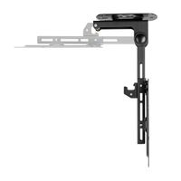 Miniatura 5 de AISENS Soporte de Techo Giratorio  Plegable para Monitor TV 20Kg de 19 43  Negro