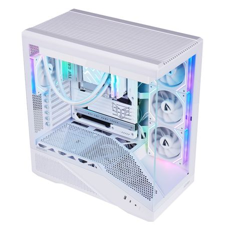 CAJA ATX SEMITORRE ABYSM ARIAN FRAME A400 WHITE 1x3.5" 1x2.5" USB-C GPU MAX 420mm - Imagen 7 de 8 CAJA ATX SEMITORRE ABYSM ARIAN FRAME A400 WHITE 1x3.5" 1x2.5" USB-C GPU MAX 420mm - Imagen 7 de 8