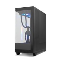 Miniatura 7 de NOX Semitorre HUMMER ETHER Cristal Curvo Negro