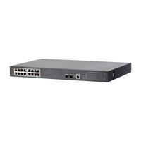 Miniatura 2 de (DH-PFS4218-16GT-240) DAHUA SWITCH L2 POE GESTIONABLE 16 PUERTOS GIGABIT + 2 SFP UPLINK GIGABIT
