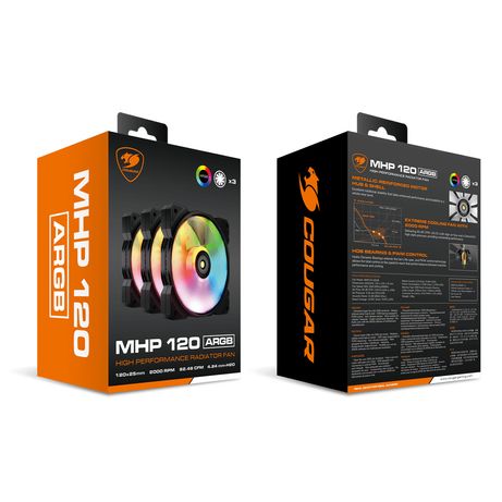 Cougar Ventilador Mhp 120 Argb Pack 3 - Imagen 8 de 9 Cougar Ventilador Mhp 120 Argb Pack 3 - Imagen 8 de 9
