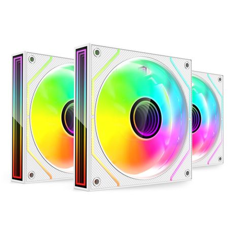 KIT 3xVENTILADOR INTERNO ARGB MARS GAMING MF3DPROKIT BLANCO 120mm ARGB ARGB HUB RF REMOTE - Imagen 3 de 8 KIT 3xVENTILADOR INTERNO ARGB MARS GAMING MF3DPROKIT BLANCO 120mm ARGB ARGB HUB RF REMOTE - Imagen 3 de 8