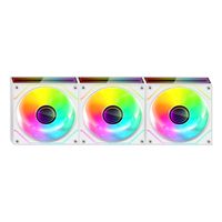 Miniatura 5 de KIT 3xVENTILADOR INTERNO ARGB MARS GAMING MF3DPROKIT BLANCO 120mm ARGB ARGB HUB RF REMOTE