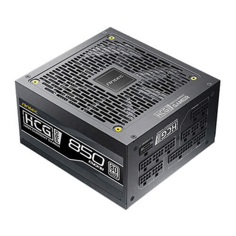 Fuente Alimentación 850W ANTEC HIGH CURRENT GAMER HCG850 PRO Platinum ATX 3.1 80 PLUS Platinum Fully-Modular Negro - Imagen 1 de 1 Fuente Alimentación 850W ANTEC HIGH CURRENT GAMER HCG850 PRO Platinum ATX 3.1 80 PLUS Platinum Fully-Modular Negro - Imagen 1 de 1