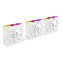 Miniatura 4 de KIT 3xVENTILADOR INTERNO ARG MARS GAMING MF-LINKFINITY KIT BLANCO MODULARES PWM 120mm