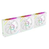 Miniatura 5 de KIT 3xVENTILADOR INTERNO ARG MARS GAMING MF-LINKFINITY KIT BLANCO MODULARES PWM 120mm