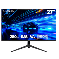 Miniatura 1 de NILOX NXM27CV28001   27" LED VA Full HD  Altavoces