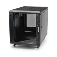 Miniatura 1 de STARTECH  Armario Rack Cerrado para Ensamblar de 12U 36" Pulgadas con Rodamientos  Negro