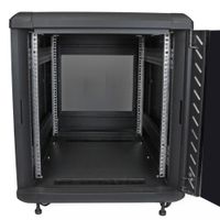 Miniatura 5 de STARTECH  Armario Rack Cerrado para Ensamblar de 12U 36" Pulgadas con Rodamientos  Negro