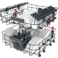 Miniatura 14 de LAVAVAJILLAS 60 CM WHIRLPOOL WFC 3C34 P X D 14 CUBIERTOS INOX