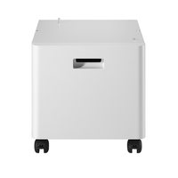 Miniatura 1 de Mesa pedestal blanca para impresoras láser color profesiona