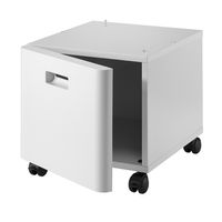 Miniatura 4 de Mesa pedestal blanca para impresoras láser color profesiona