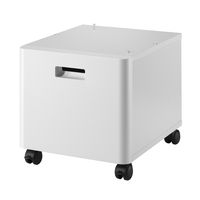 Miniatura 6 de Mesa pedestal blanca para impresoras láser color profesiona