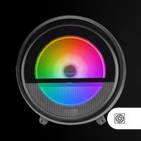 Miniatura 13 de MARS GAMING  MC-CYLON RGB Negro Incluye Fuente