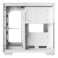 Miniatura 5 de CAJA MICROATX GAMING MARS GAMING MCVISIONMW TRIPLE CRISTAL TEMPLADO GPU 330mm 1x3.5 1x2.5 BLANCO