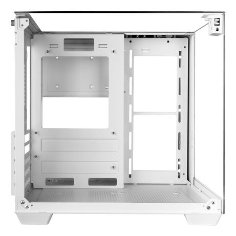 CAJA MICROATX GAMING MARS GAMING MCVISIONMW TRIPLE CRISTAL TEMPLADO GPU 330mm 1x3.5 1x2.5 BLANCO - Imagen 6 de 6 CAJA MICROATX GAMING MARS GAMING MCVISIONMW TRIPLE CRISTAL TEMPLADO GPU 330mm 1x3.5 1x2.5 BLANCO - Imagen 6 de 6