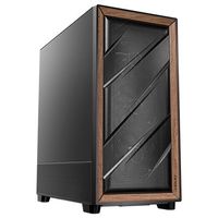 Miniatura 2 de CAJA ANTEC FLUX SE ATX WOOD NEGRO 2XUSB SN FUENTE