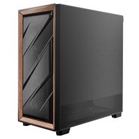 Miniatura 7 de CAJA ANTEC FLUX SE ATX WOOD NEGRO 2XUSB SN FUENTE