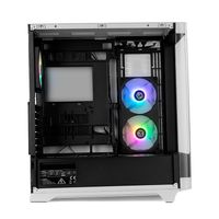 Miniatura 11 de NOX Semitorre HUMMER ETHER Cristal Curvo Negro&Bla