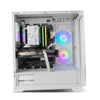 Miniatura 4 de NOX Semitorre HUMMER ETHER  Cristal Curvo Blanco