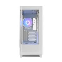 Miniatura 5 de NOX Semitorre HUMMER ETHER  Cristal Curvo Blanco