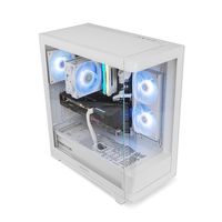 Miniatura 6 de NOX Semitorre HUMMER ETHER  Cristal Curvo Blanco