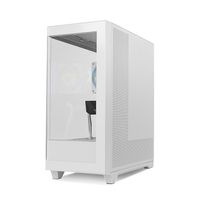 Miniatura 7 de NOX Semitorre HUMMER ETHER  Cristal Curvo Blanco