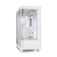Miniatura 13 de NOX Semitorre HUMMER ETHER  Cristal Curvo Blanco