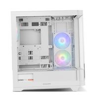 Miniatura 14 de NOX Semitorre HUMMER ETHER  Cristal Curvo Blanco