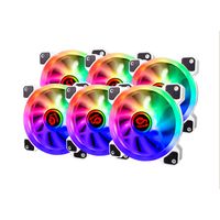 Miniatura 2 de TALIUS IRIS SPECTRUM ARGB/CRONOS -KIT DE 6 VENTILADORES 120 MM  COLOR BLANCO