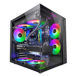 Caja MARS GAMING  MCV-ONE RGB Negro