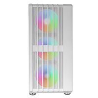 Miniatura 2 de CAJA ATX SEMITORRE GAMING MARS GAMING MCVAULTW FRONTAL BLANCO MALLA VERTICAL 4x120mm ARGB 3xPCI VERT