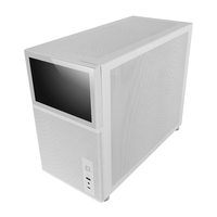 Miniatura 1 de CAJA MICROATX GAMING MARS GAMING MC-LCD BLANCA CON PANTALLA IPS 8" MINI HDMI VENTANA LATERAL CRISTAL TEMPLADO