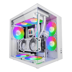 Caja MARS GAMING  MCV-ONEW RGB Blanco