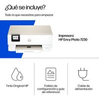 Miniatura 6 de HP ENVY Photo Multifunción A4Wifi Thermal Inkjet Dúplex Envy 7230 Inalámbrico All-in-One Color Impresora