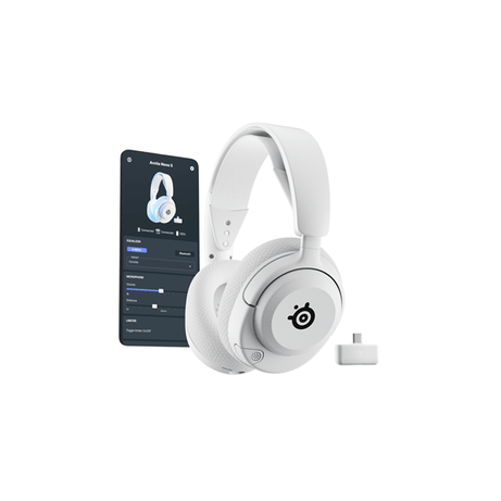 AURICULARES GAMING STEELSERIES ARCTIS NOVA 5 | BLANCO - Imagen 1 de 6 AURICULARES GAMING STEELSERIES ARCTIS NOVA 5 | BLANCO - Imagen 1 de 6